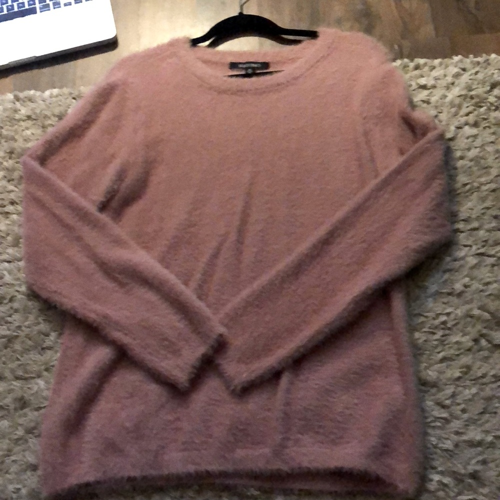 Pink sweater!